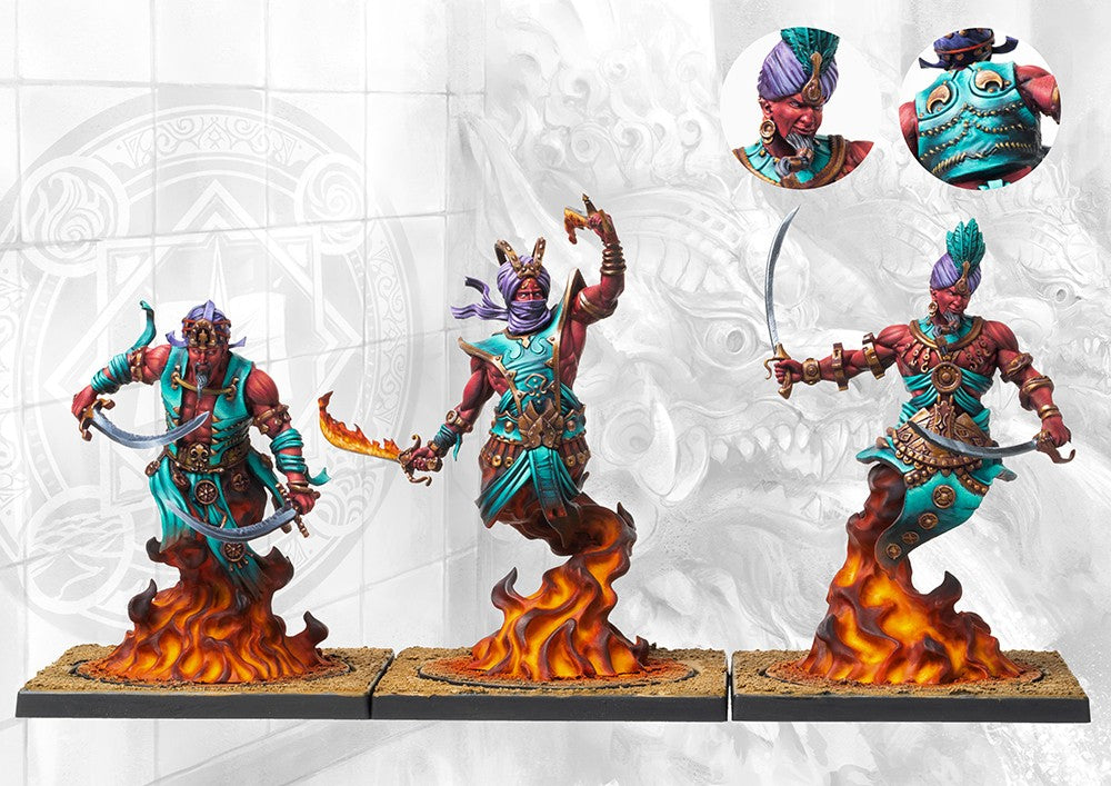 Sorcerer Kings: Efreet Sword Dancers