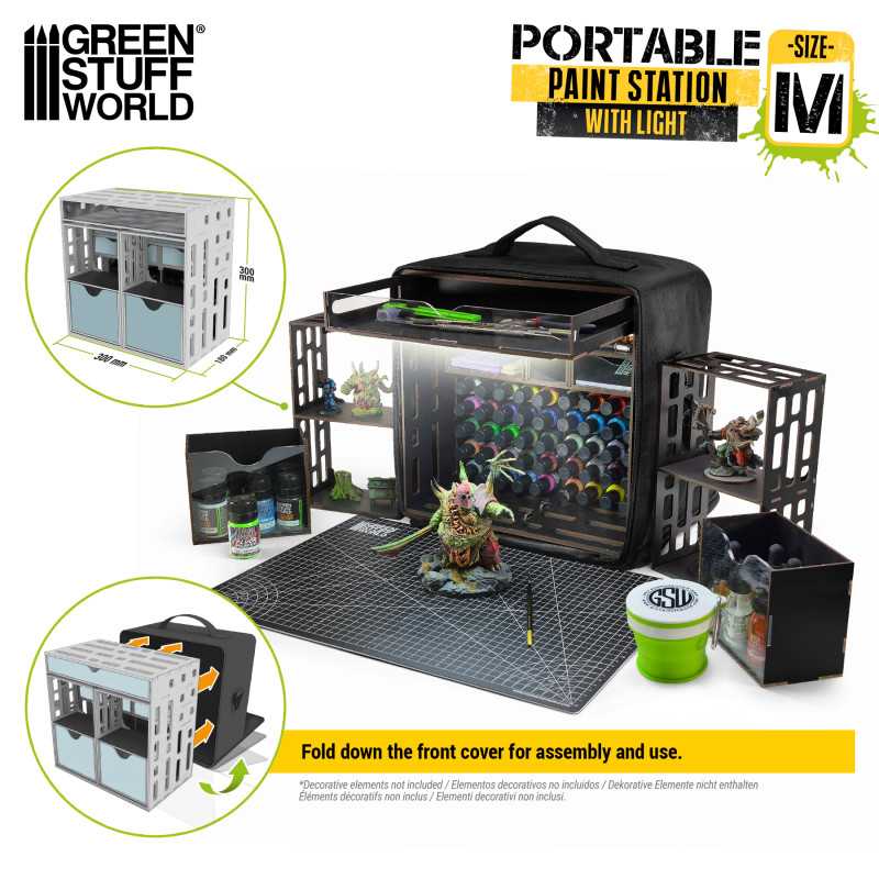 Estación de pintura portátil