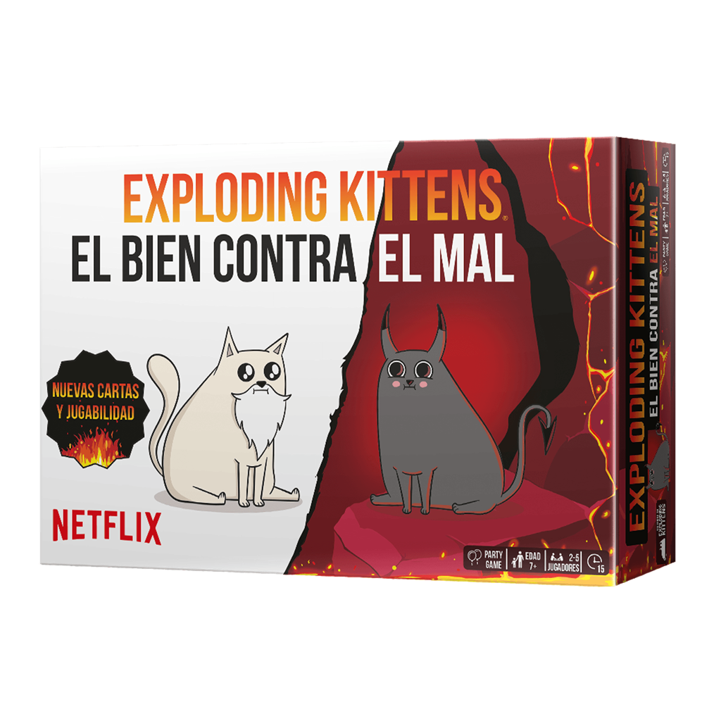 Exploding Kittens El bien contra el mal