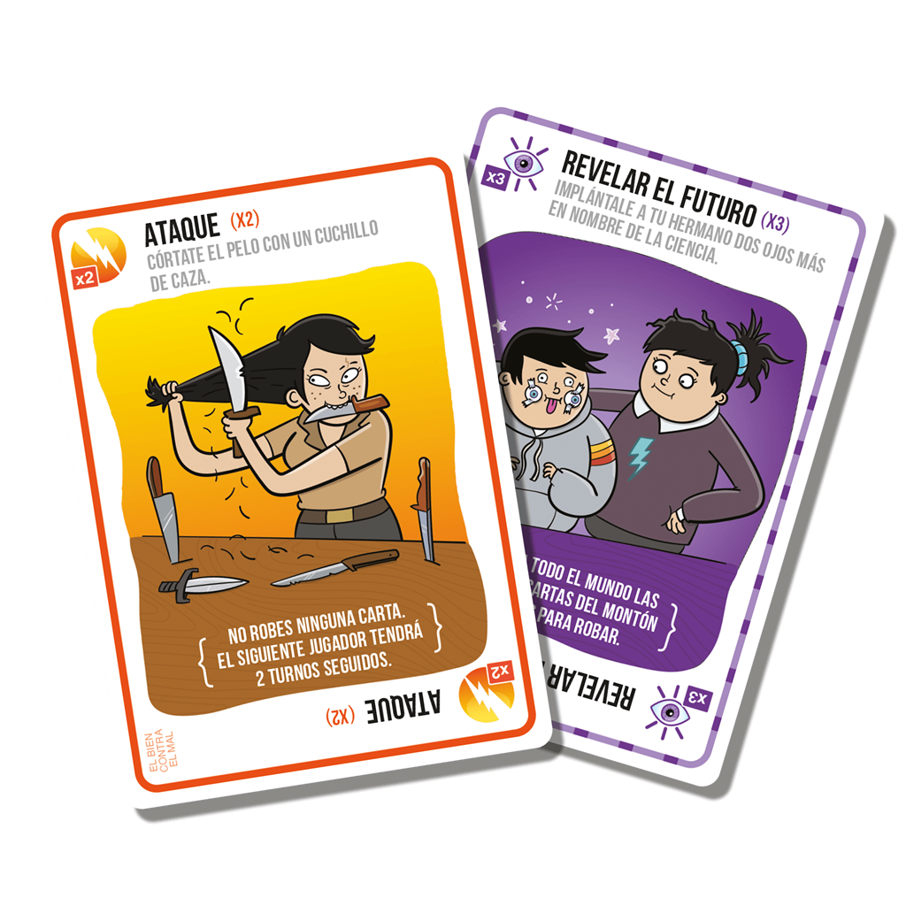 Exploding Kittens El bien contra el mal