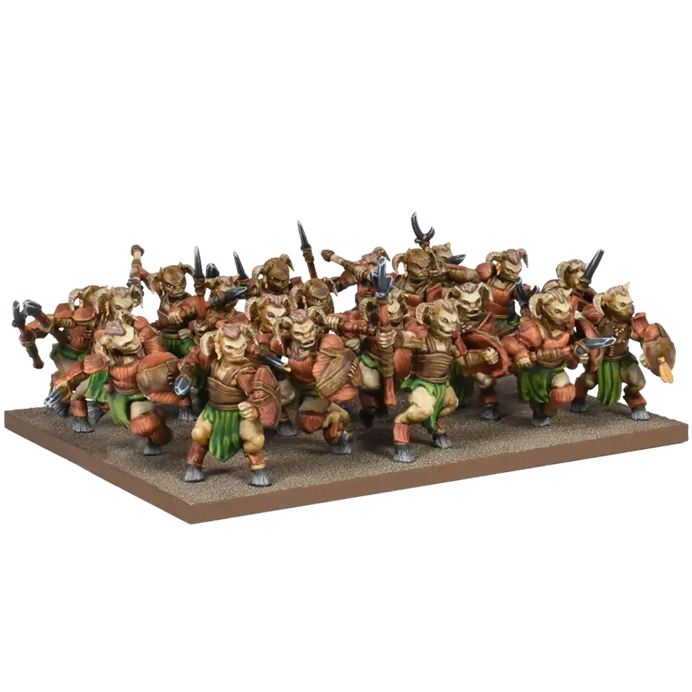 Kings of War: Tribal Warriors Regiment Mantic Games