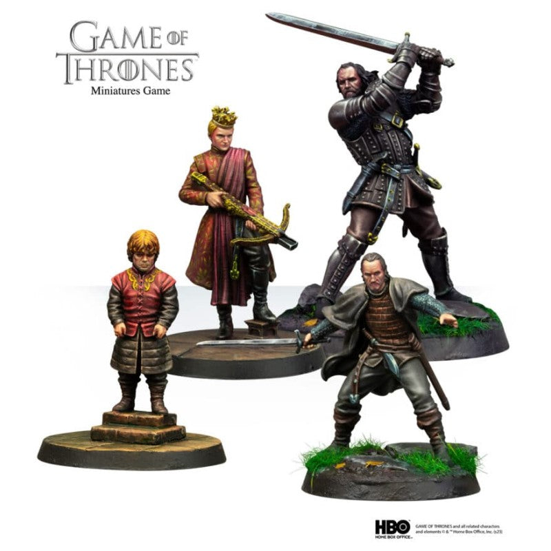 Game of Thrones Miniatures Game - King Joffrey and his court (Inglés)