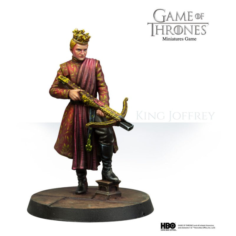 Game of Thrones Miniatures Game - King Joffrey and his court (Inglés)