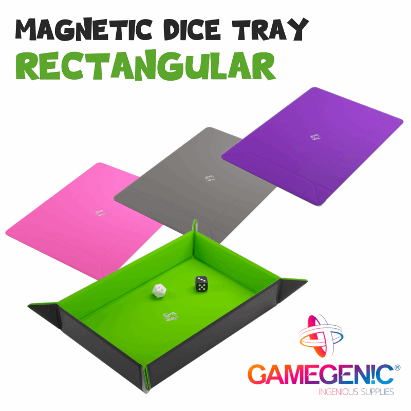 Magnetic Dice Tray - Rectangular