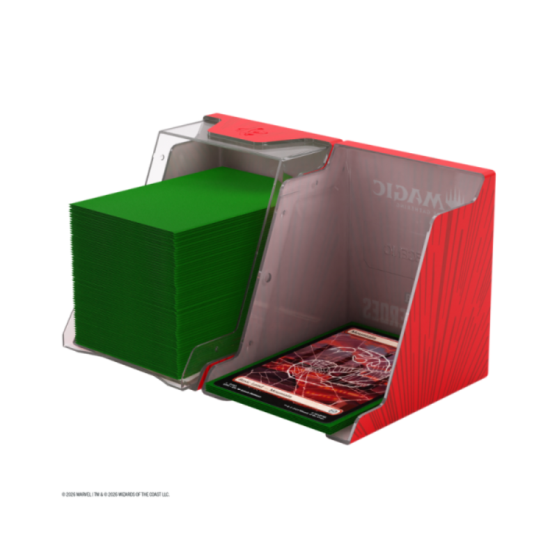 Gamegenic - Magic: The Gathering - Bastion 100+ XL - Comic Burst Red