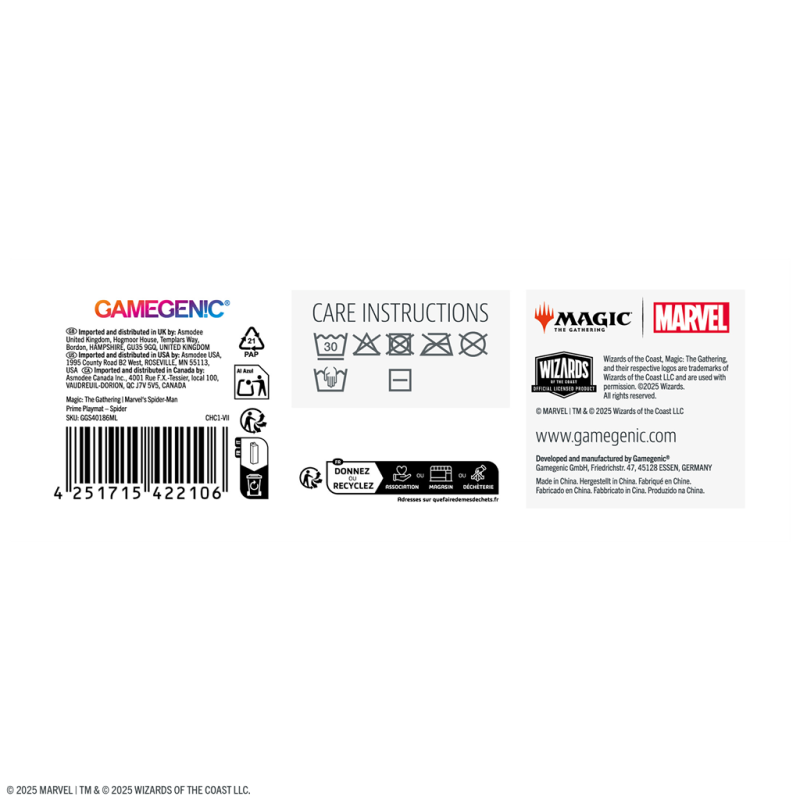 Gamegenic - Magic: The Gathering - Prime Playmat - Spider