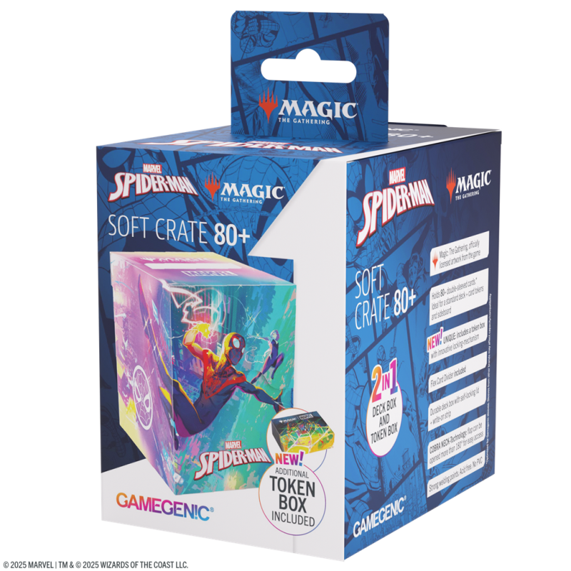 Gamegenic - Magic: The Gathering - Soft Crate 80+ - Spider-Man/Spider-Gwen