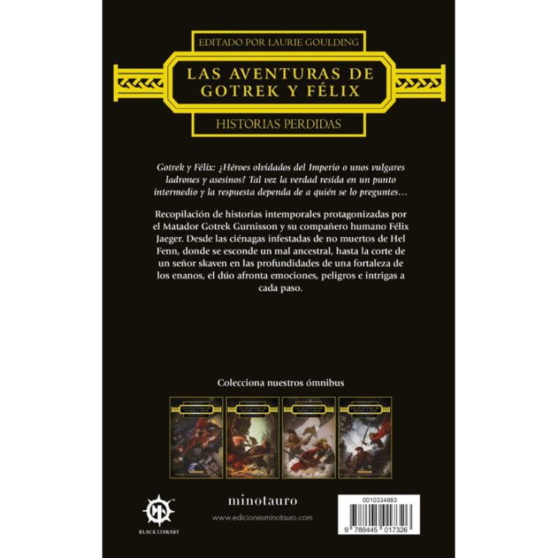 Las Aventuras de Gotrek y Félix: Historias Perdidas
