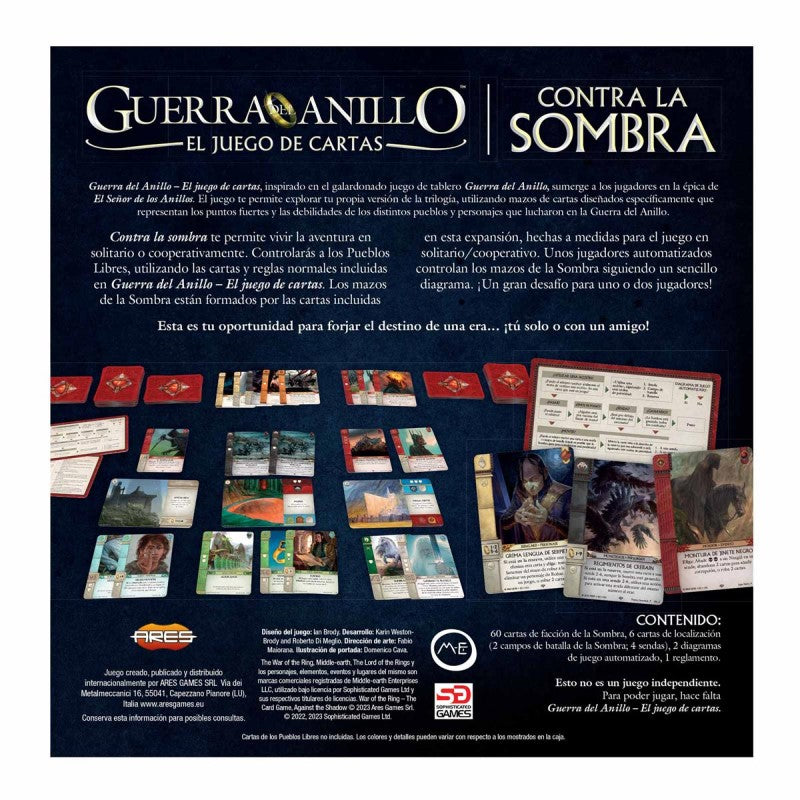 Guerra del Anillo - El Juego de Cartas - Contra la Sombra