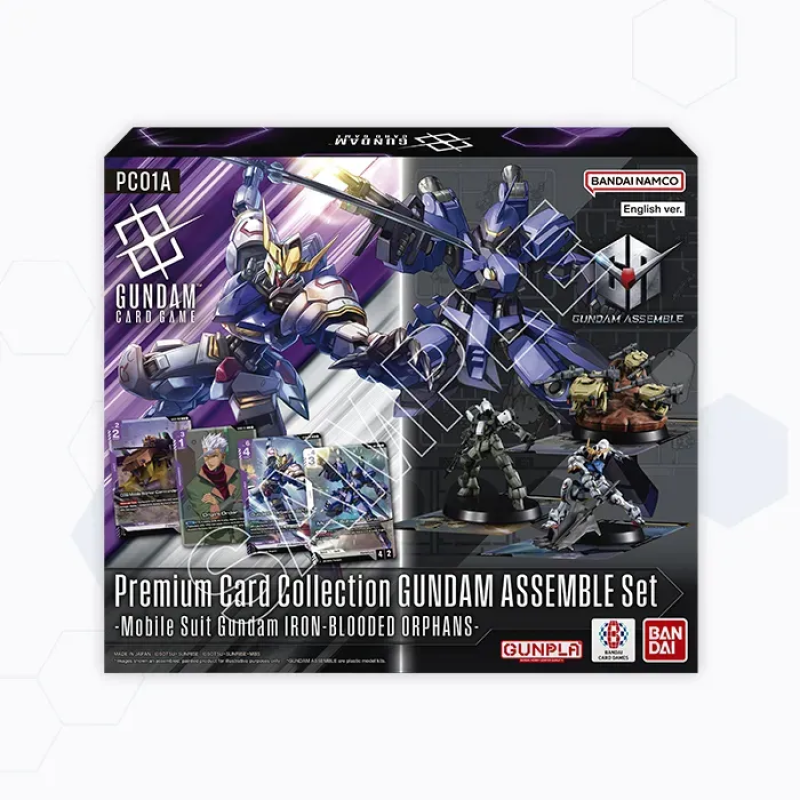 Gundam Card Game - Premium Collection GUNDAM ASSEMBLE Set - Iron-Blooded Orphans (PC01A)
