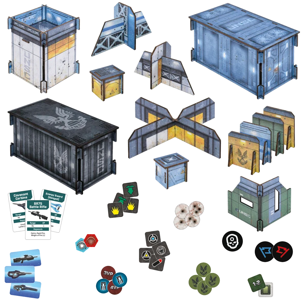 Halo Flashpoint - UNSC Base Terrain Set