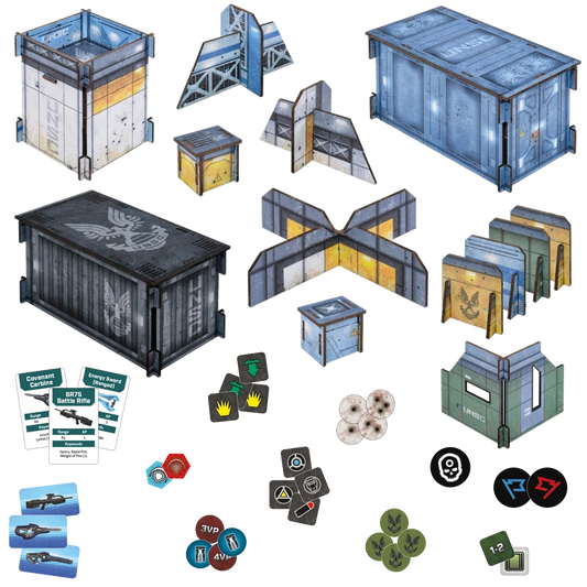 Halo Flashpoint - UNSC Base Terrain Set
