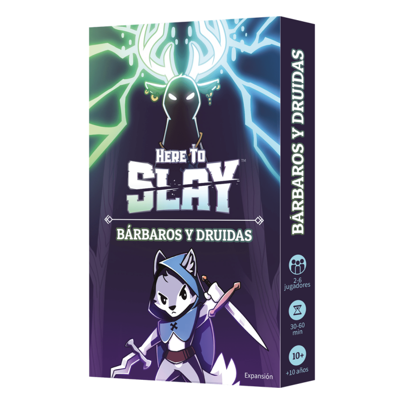 Here To Slay: Bárbaros y Druidas