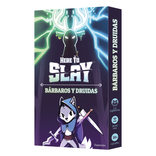 Here To Slay: Bárbaros y Druidas