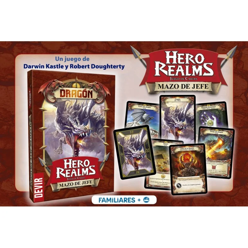 Hero Realms: Mazo de Jefe Dragón