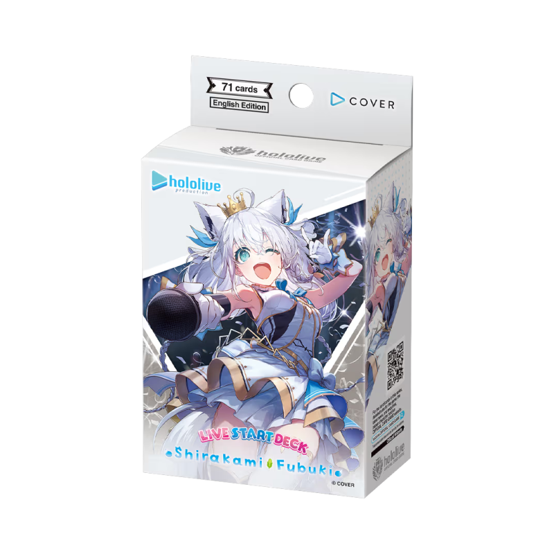 Hololive OFFICIAL CARD GAME - Live Start Deck "Shirakami Fubuki" (HSD14)