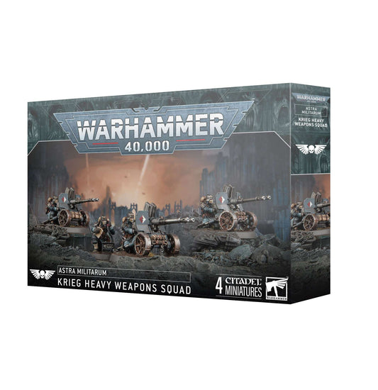 Astra Militarum: Escuadra De Armas Pesadas De Krieg