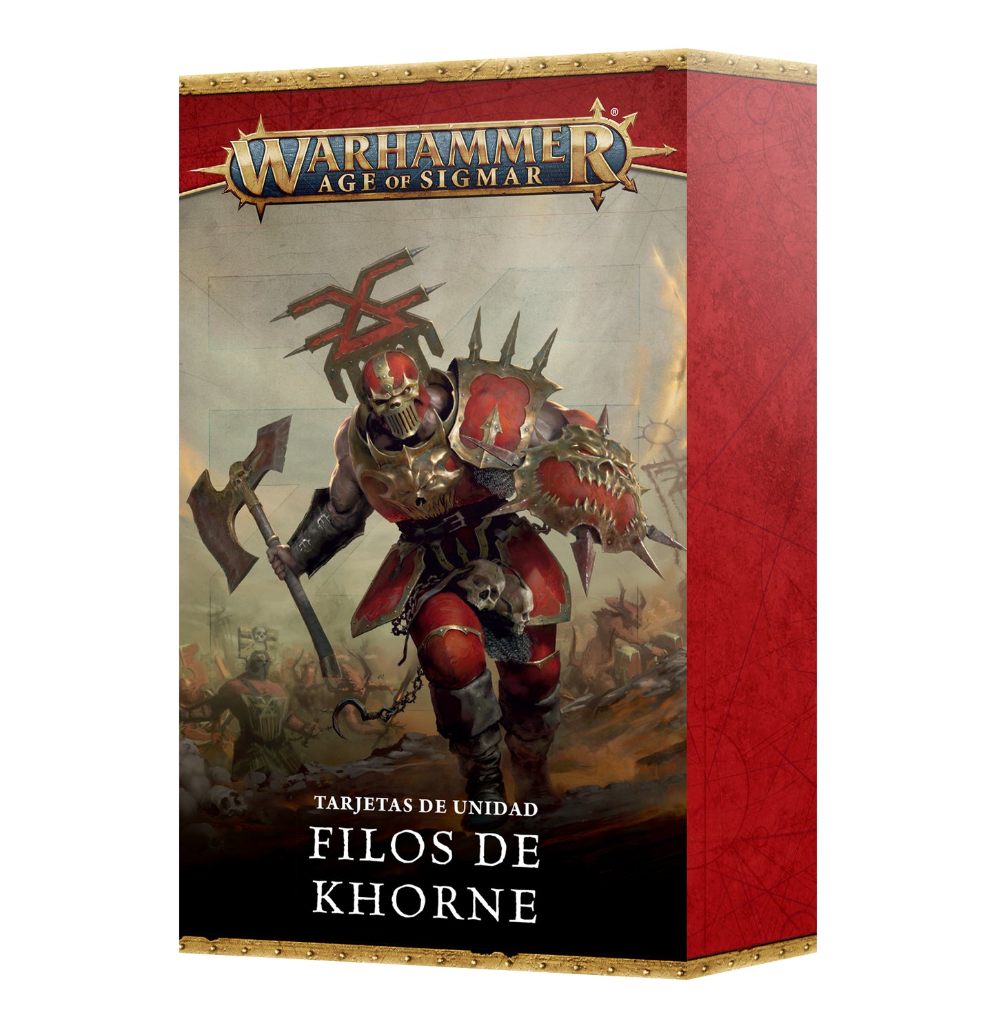Blades Of Khorne: Tarjetas De Unidad (Español)