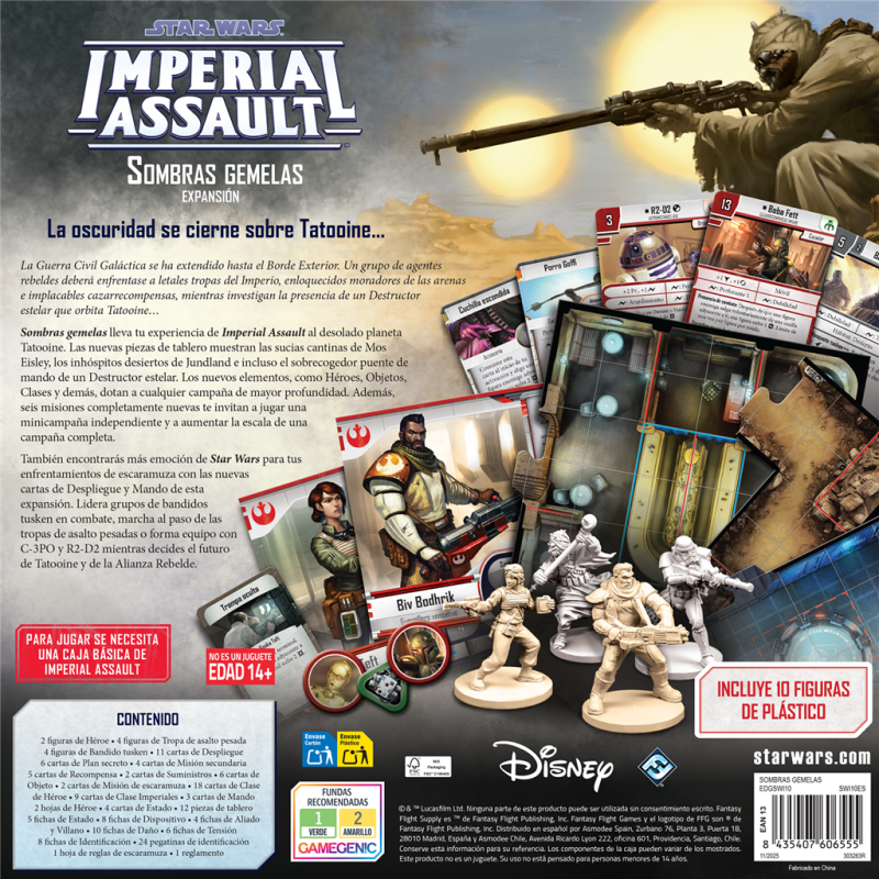 Star Wars: Imperial Assault - Sombras gemelas