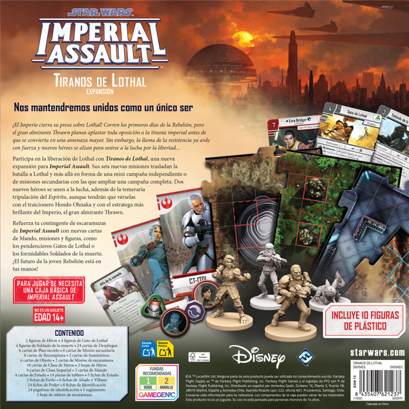 Star Wars: Imperial Assault - Tiranos de Lothal