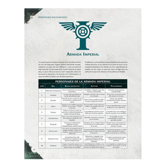 Warhammer 40,000 Imperium Maledictum - Pantalla del Director + Miscelánea Machariana