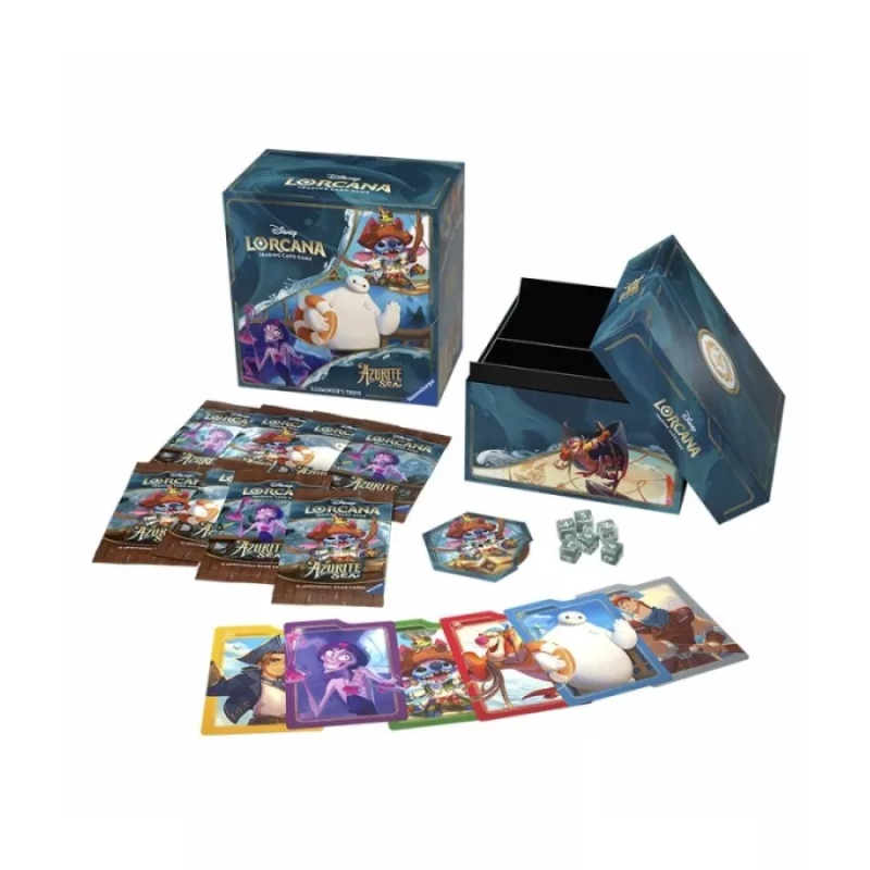 Disney Lorcana - Azurite Sea - Illumineer´s Trove (Inglés)