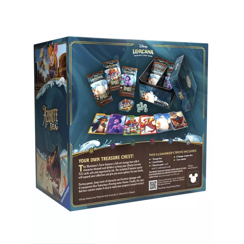 Disney Lorcana - Azurite Sea - Illumineer´s Trove (Inglés)