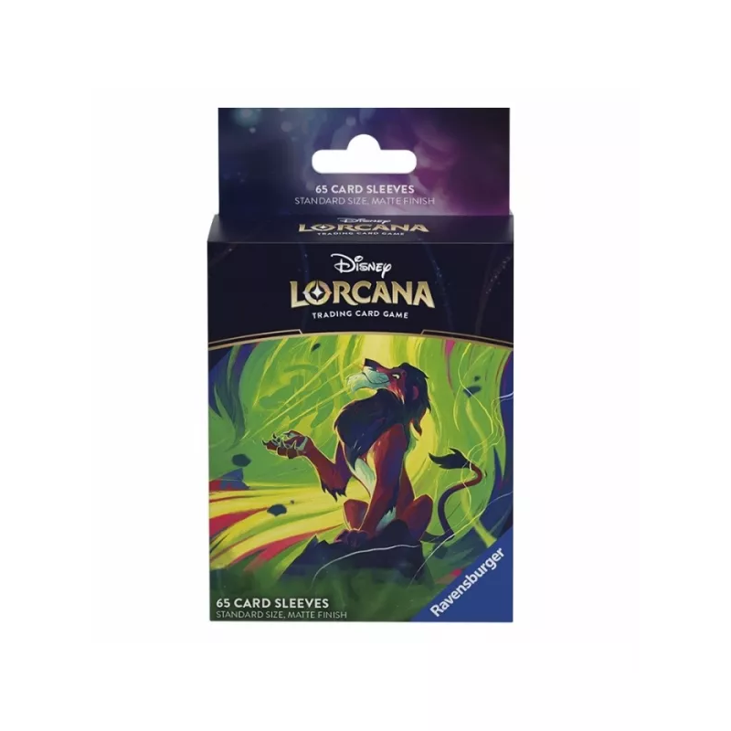 Disney Lorcana - Azurite Sea - Fundas Scar Vengeful Lion