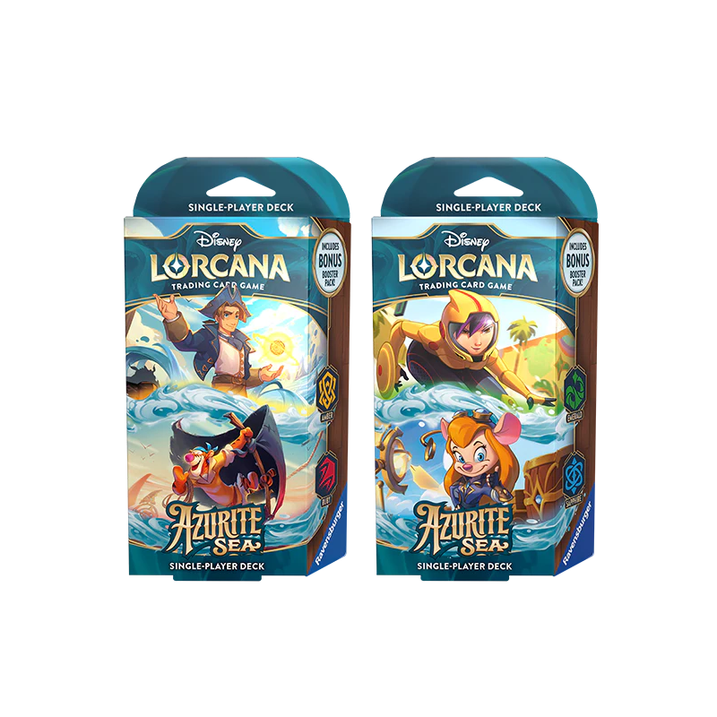 Disney Lorcana - Azurite Sea - Mazos de Inicio (Inglés)