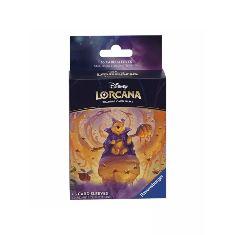 Disney Lorcana - Azurite Sea - Fundas Winnie the Pooh Hunny Wizard