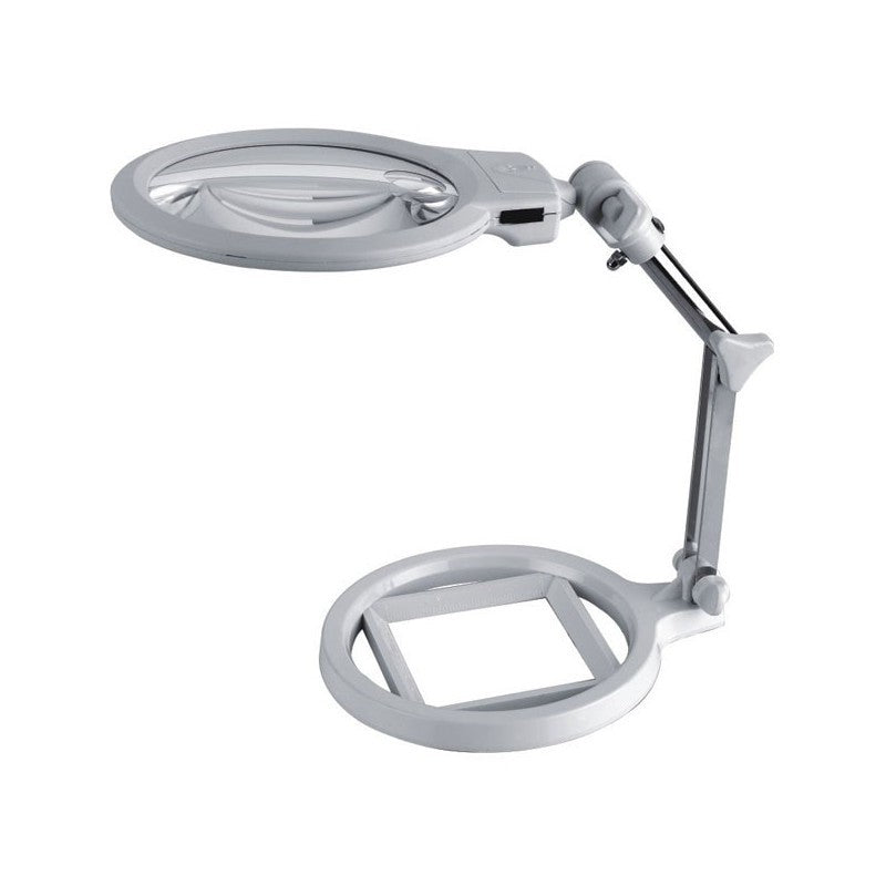 Lupa Plegable con 2 luces LED
