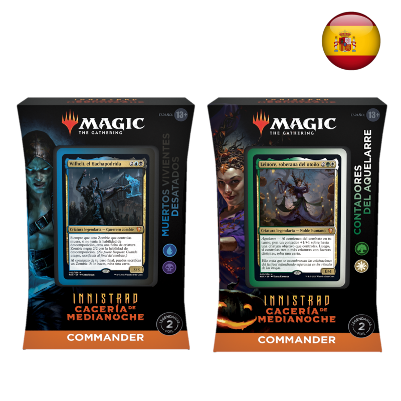 Innistrad: Cacería de Medianoche - Mazos de commander (Español)