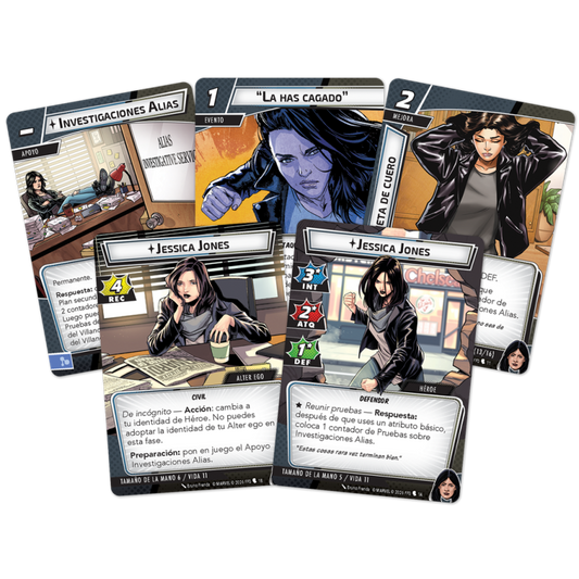 Marvel Champions: Jessica Jones - Pack de Héroe