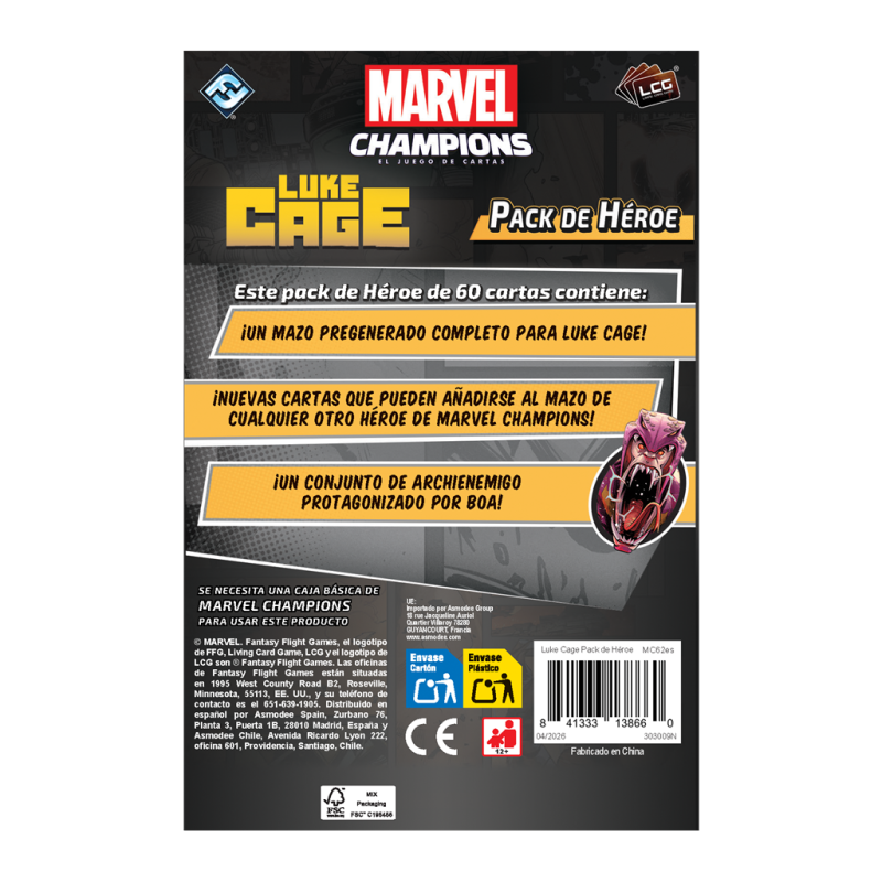 Marvel Champions: Luke Cage - Pack de Héroe