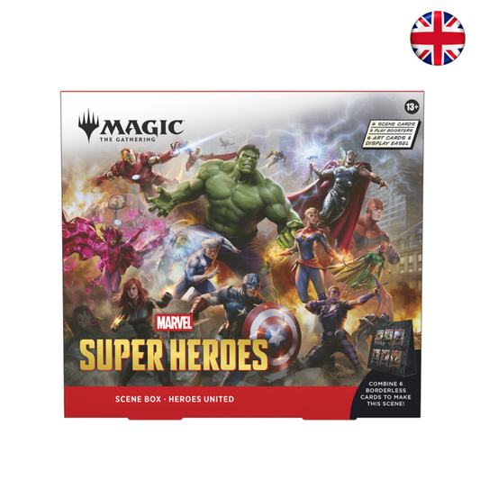 Marvel Super Heroes - Caja de escena (Inglés)