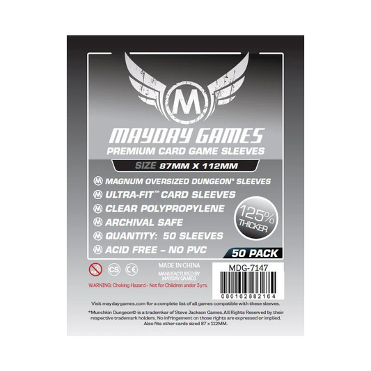 Fundas premium "Munchkin Dungeon" Compatible Magnum Oversized (87x112mm)