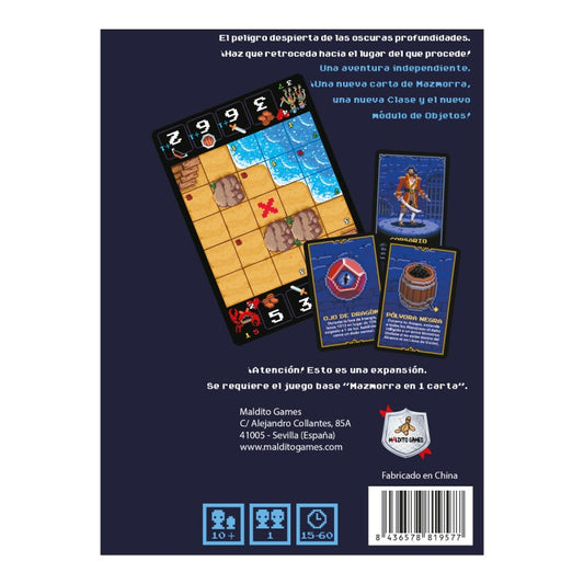 Mazmorra en 1 carta - Lucha en el puerto