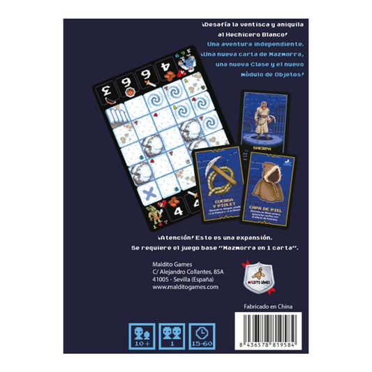 Mazmorra en 1 carta - Pico eterno