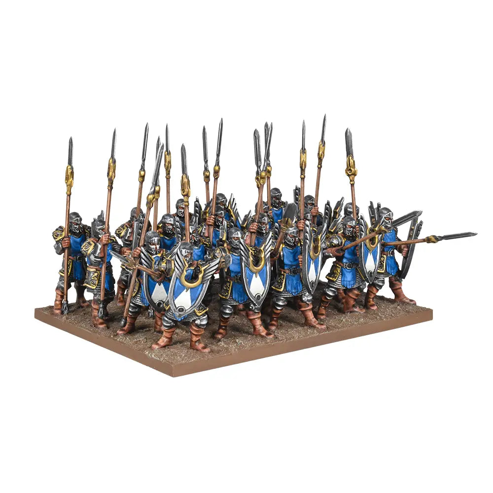 Kings of War: Basilean Men At Arms Regiment Mantic Games