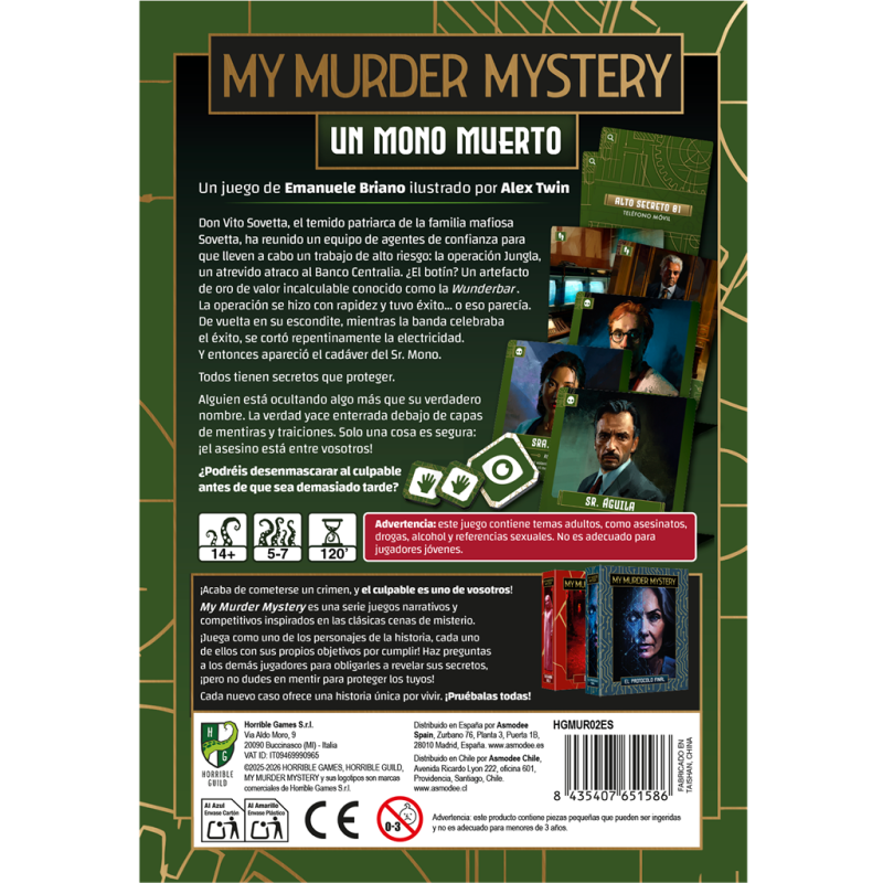 My Murder Mystery - Un mono muerto