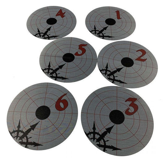 Marcadores de objetivo Warhammer 40k -  Legiones Traidoras / Caos