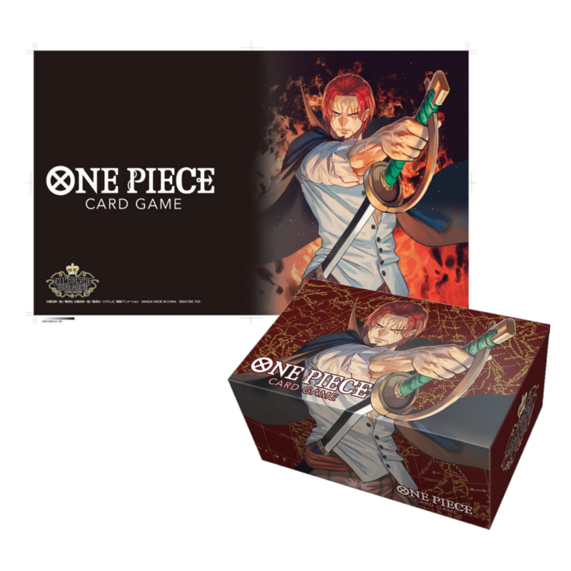 One Piece Card Game - Playmat and Storage Box Set - Shanks