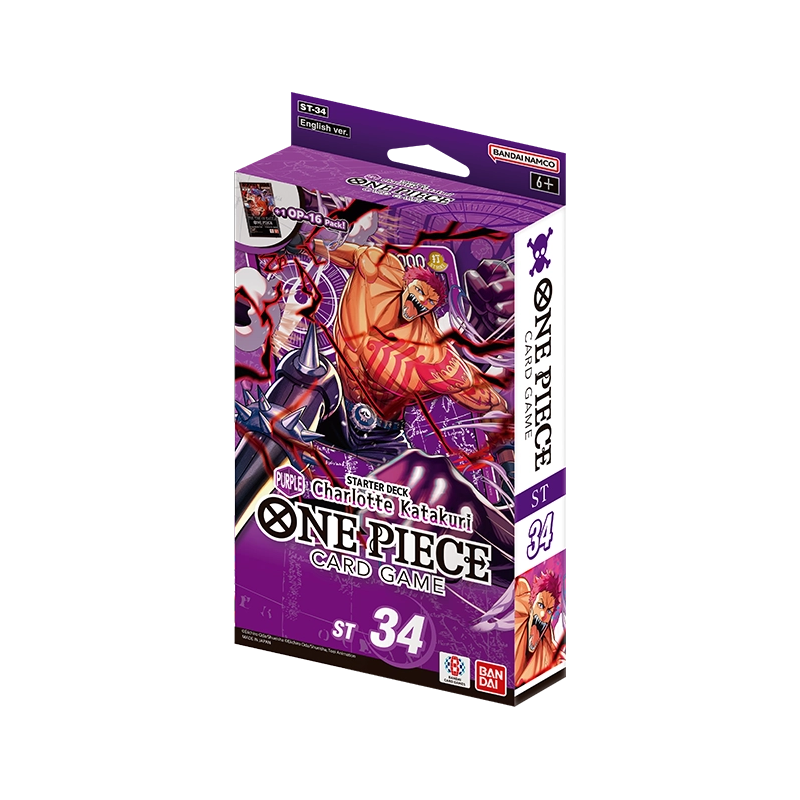 One Piece Card Game - Purple Charlotte Katakuri Starter Deck (ST34)