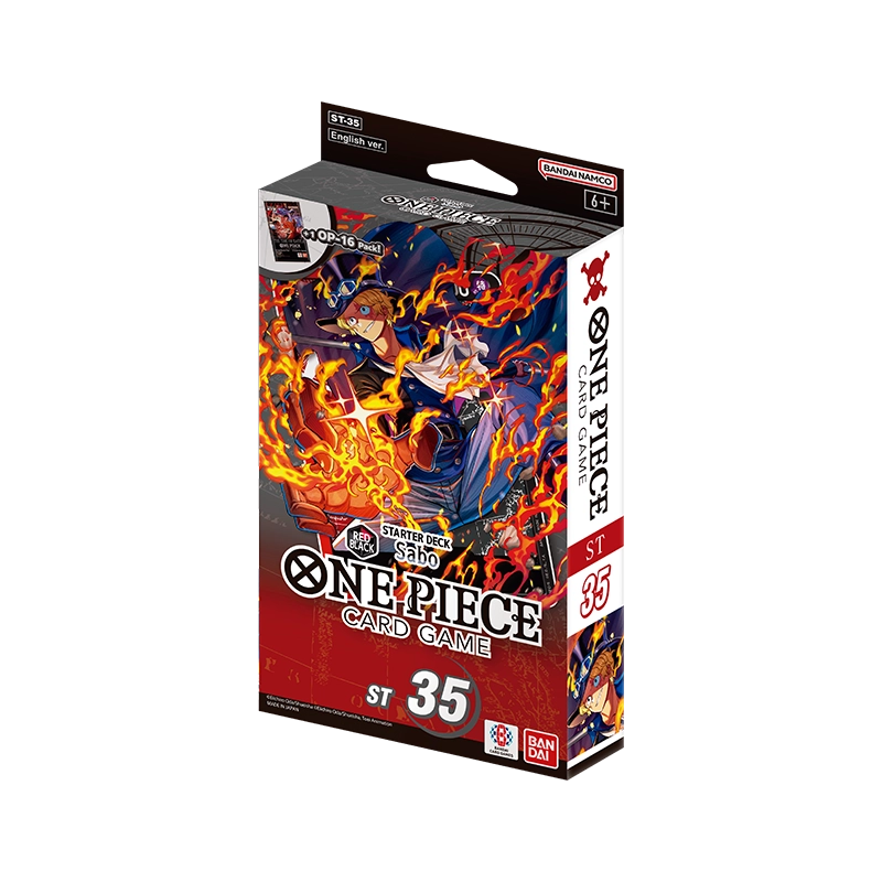 One Piece Card Game - Red/Black Sabo Starter Deck (ST35)