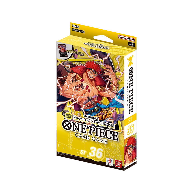 One Piece Card Game - Yellow Eustass ”Captain” Kid Starter Deck (ST36)