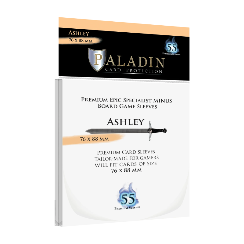 Paladin Sleeves - Ashley 76×88 mm (55 Sleeves)