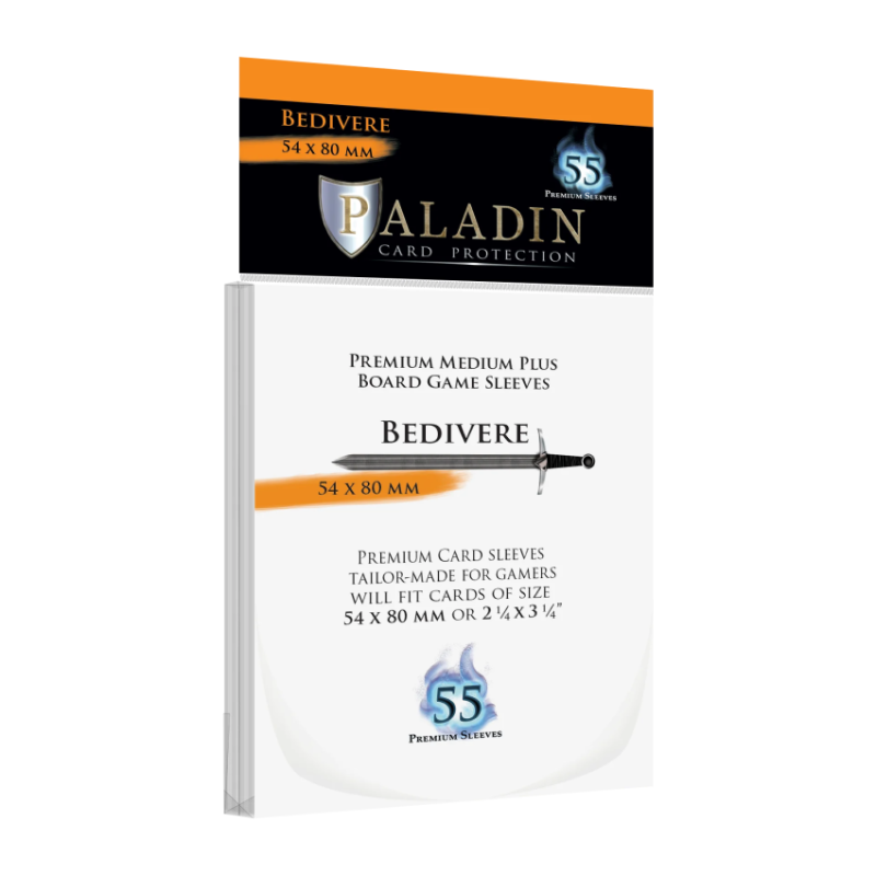 Paladin Sleeves - Bedivere 54×80 mm (55 Sleeves)