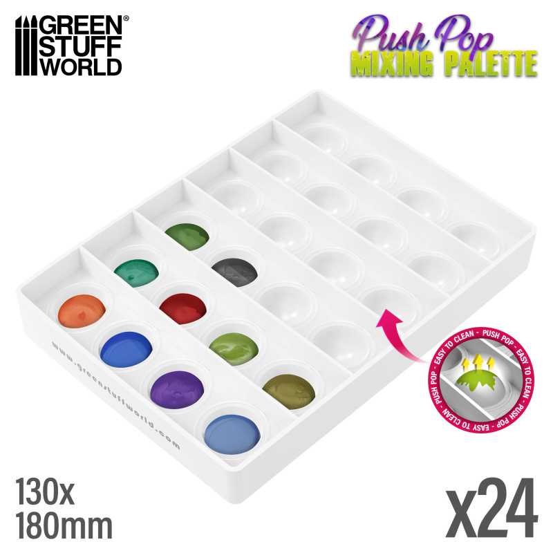 Paleta de Mezclas Push Pop - Green Stuff World