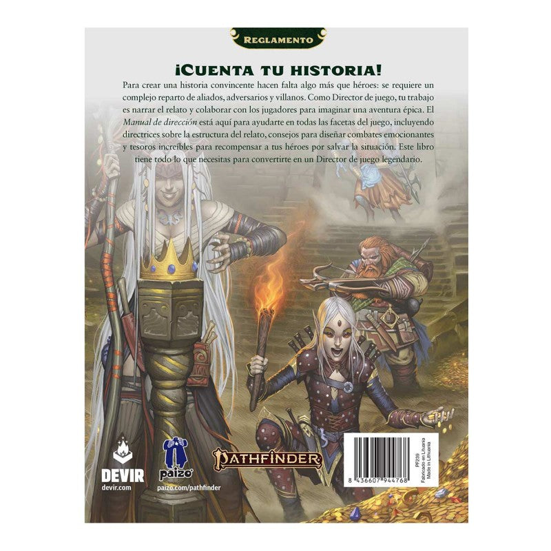 Pathfinder 2º ed. - Manual de dirección (remaster)