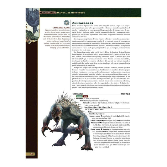 Pathfinder 2º ed - Manual de monstruos (remaster)
